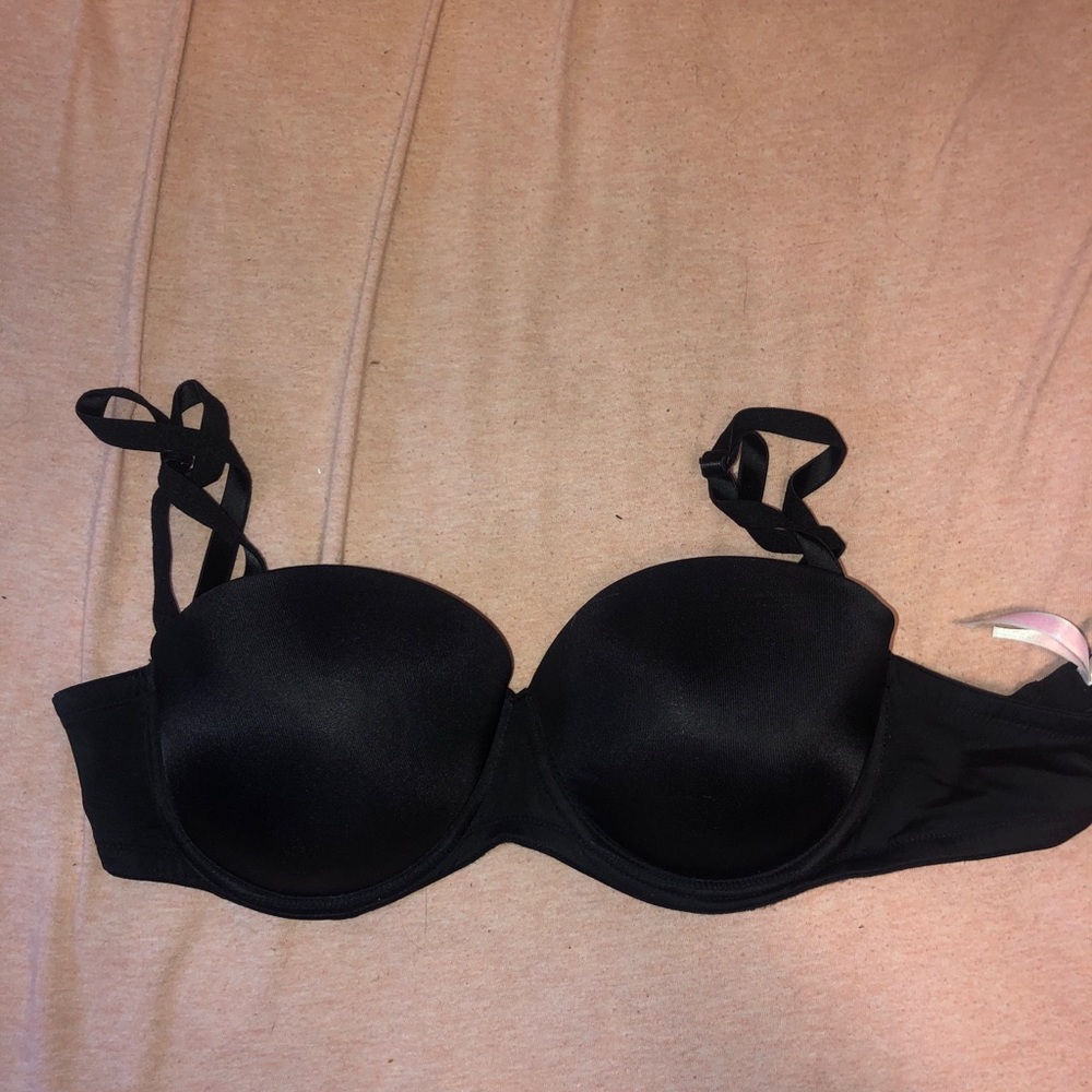 Vs pink Strapless/regular push up bra